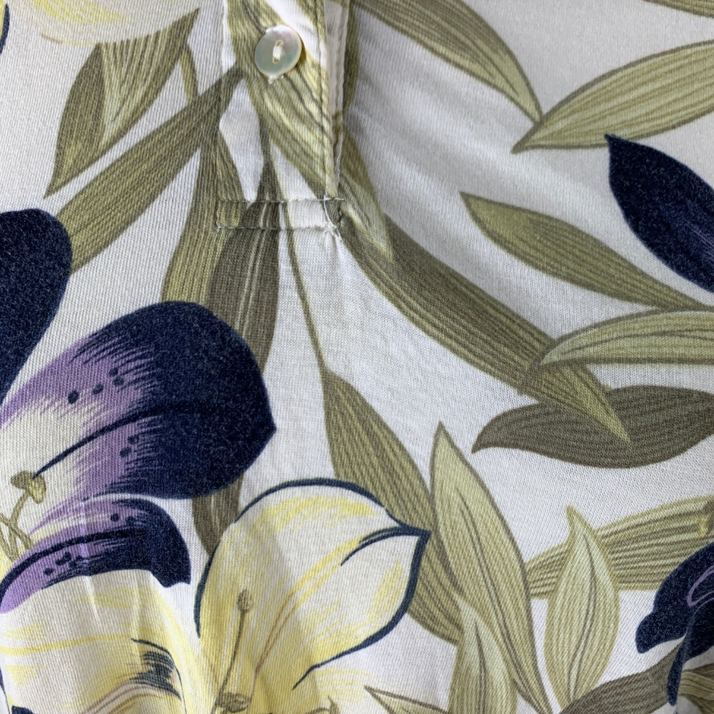 Island Traders Small Sleeveless Blouse Hawaiian - Picture 2 of 4
